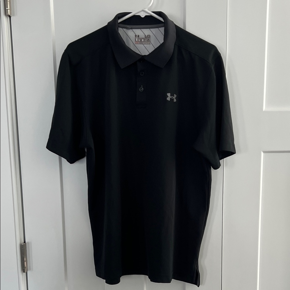 Under Armour Men's Polo in Black